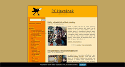 Desktop Screenshot of havranek.dolnipovltavi.cz